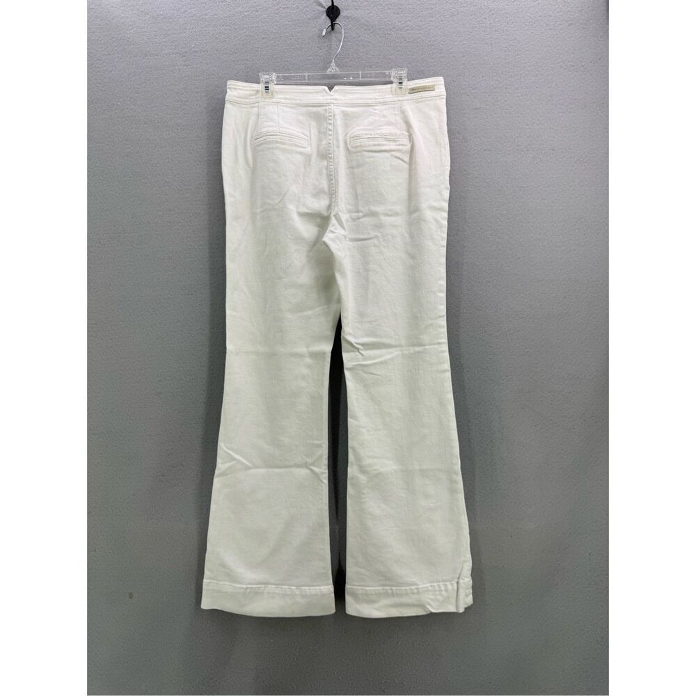Anthropologie x Pilcro and the Letterpress High-Rise Bootcut Jeans White Size 32 - Picture 3 of 12